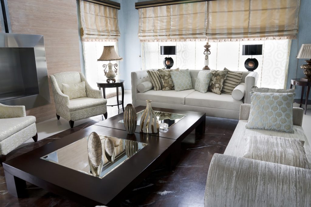 Classy furniture with oriental furniture